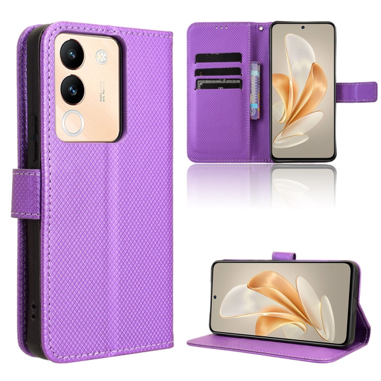 Diamond Texture Leather Phone Case