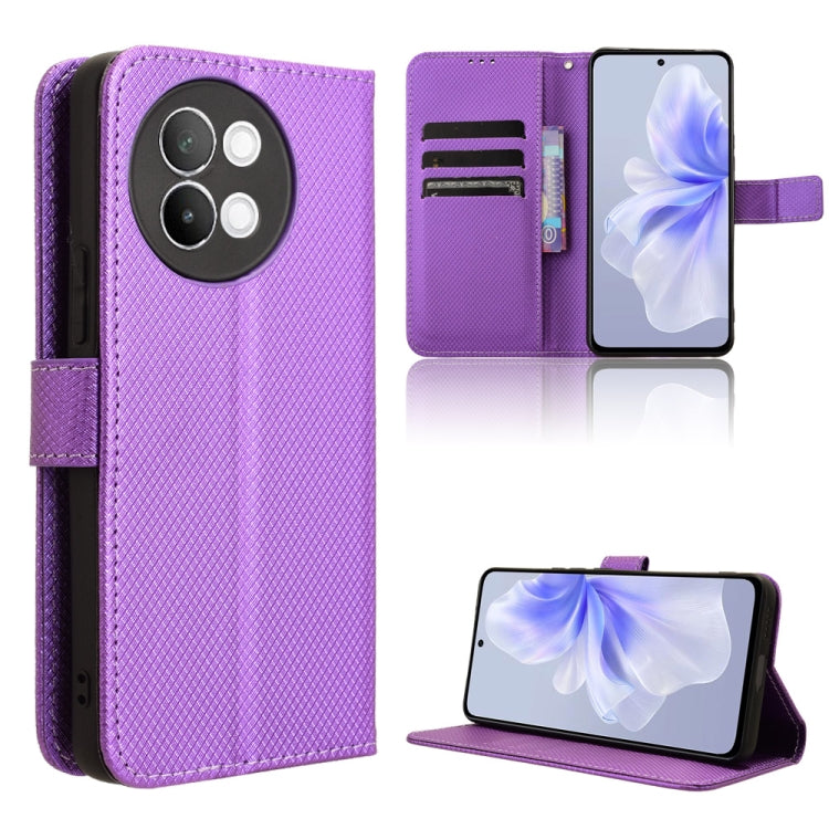 Diamond Texture Leather Phone Case