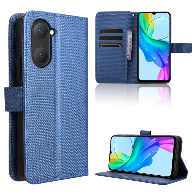 Diamond Texture Leather Phone Case
