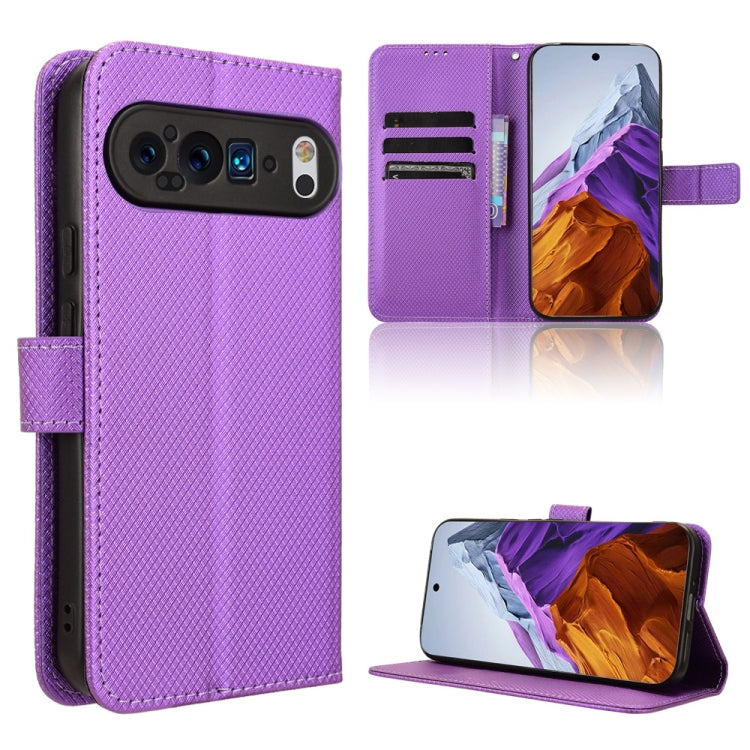 Diamond Texture Leather Phone Case