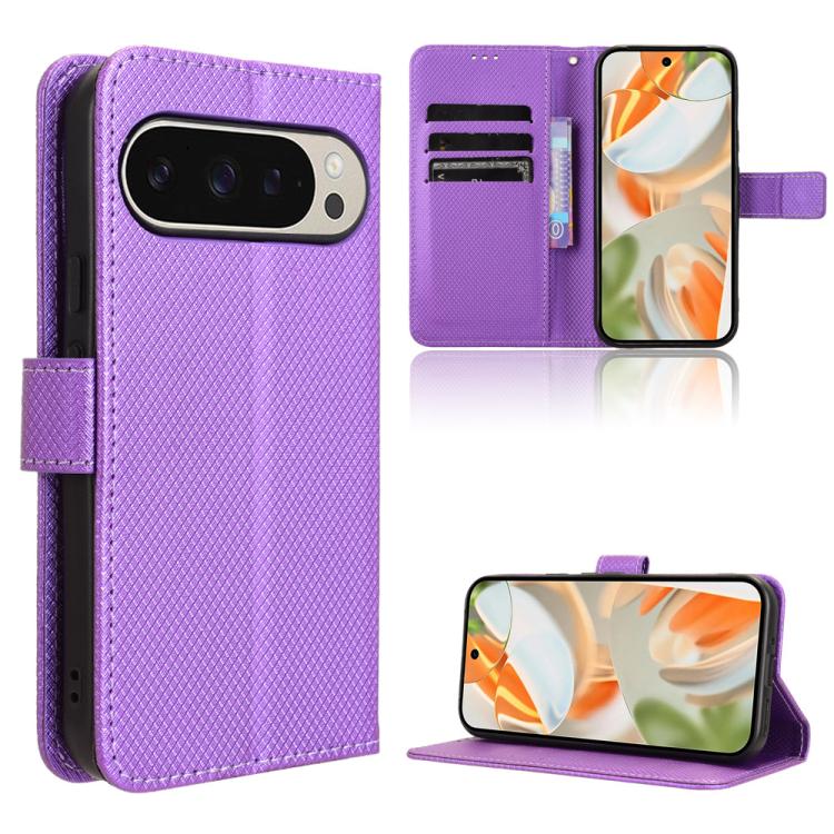 Diamond Texture Leather Phone Case