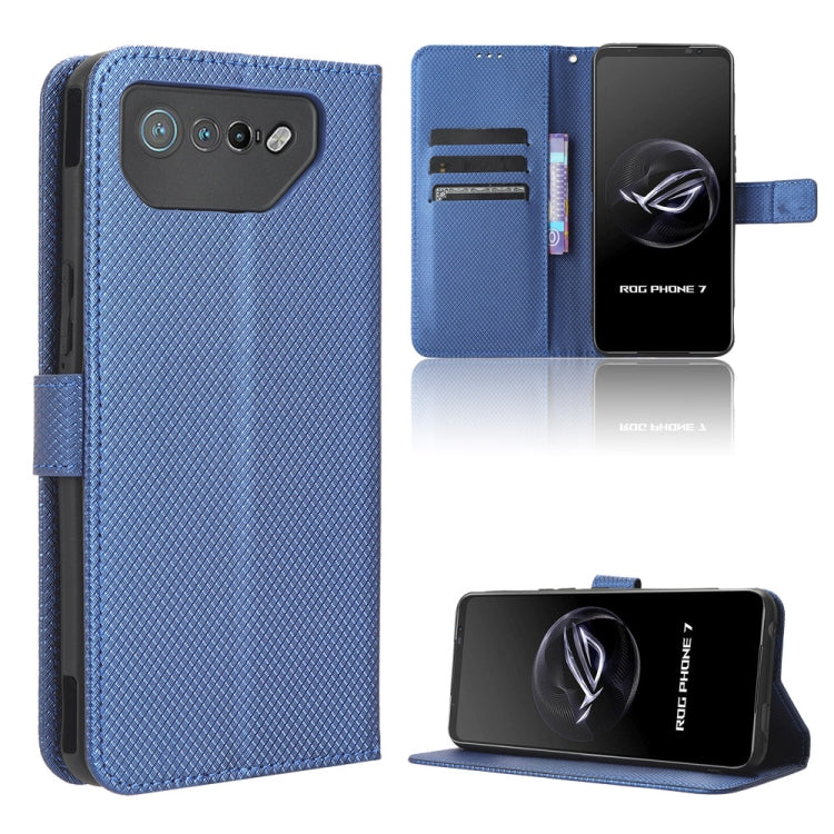 Diamond Texture Leather Phone Case