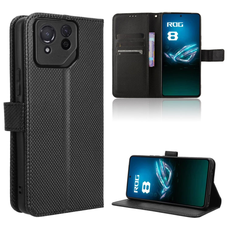 Diamond Texture Leather Phone Case