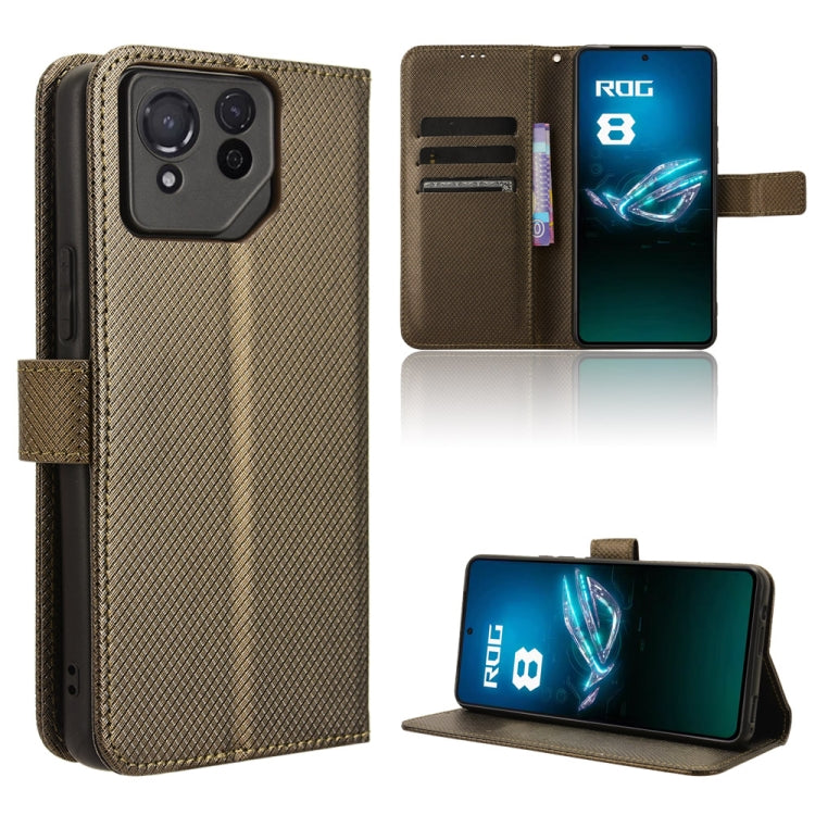Diamond Texture Leather Phone Case