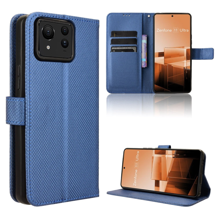 Diamond Texture Leather Phone Case