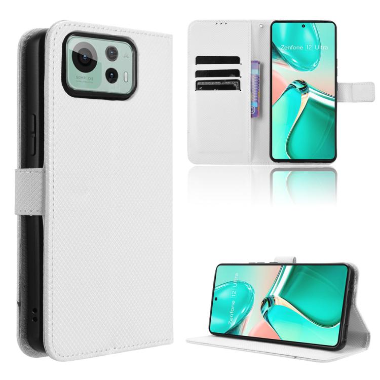 Diamond Texture Leather Phone Case