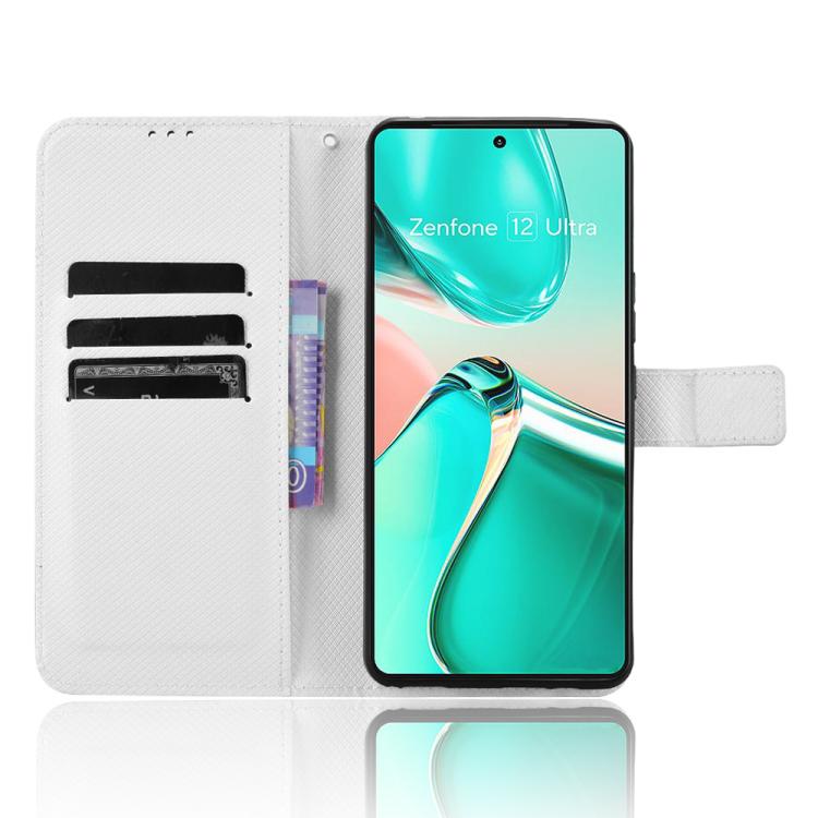 Diamond Texture Leather Phone Case