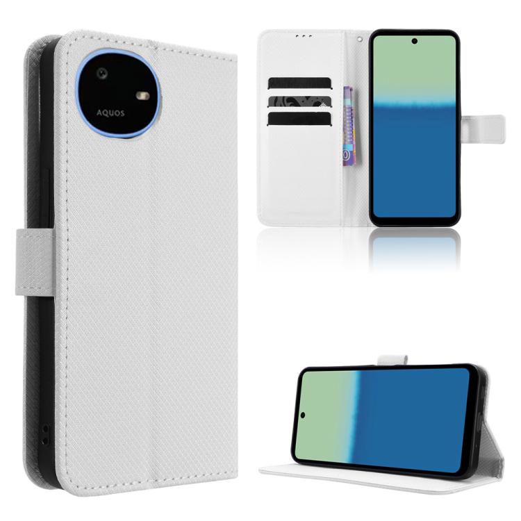 Diamond Texture Leather Phone Case