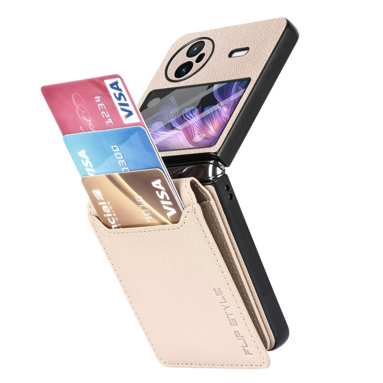 Litchi Texture Card Bag Shockproof Phone Case with Ring Holder / Film