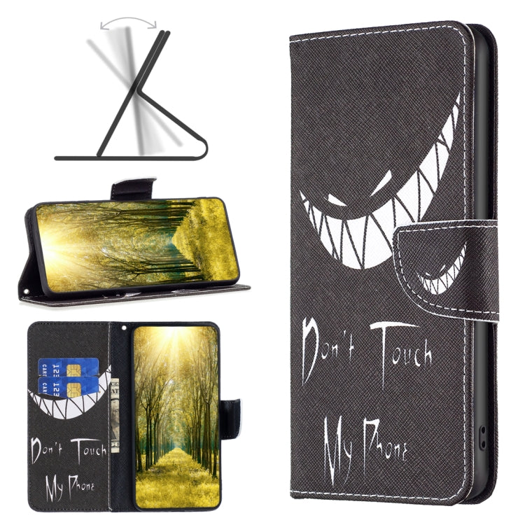 Colored Drawing Pattern Leather Phone Case