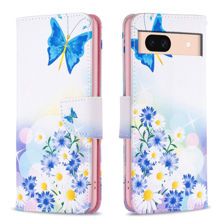 Colored Drawing Pattern Leather Phone Case