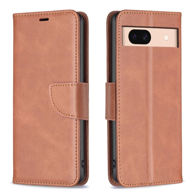 Lambskin Texture Pure Color Flip Leather Phone Case