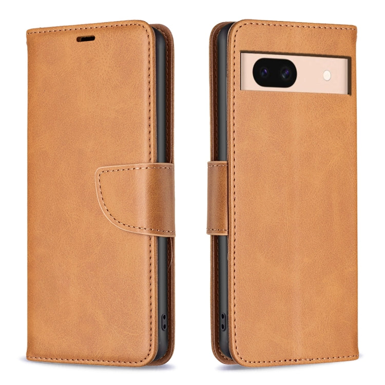 Lambskin Texture Pure Color Flip Leather Phone Case