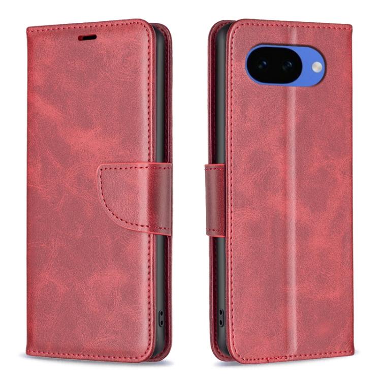 Lambskin Texture Pure Color Flip Leather Phone Case