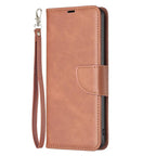 Lambskin Texture Pure Color Flip Leather Phone Case