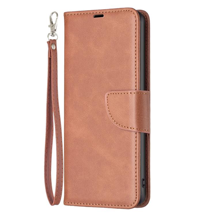 Lambskin Texture Pure Color Flip Leather Phone Case