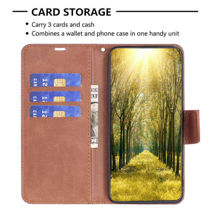 Lambskin Texture Pure Color Flip Leather Phone Case