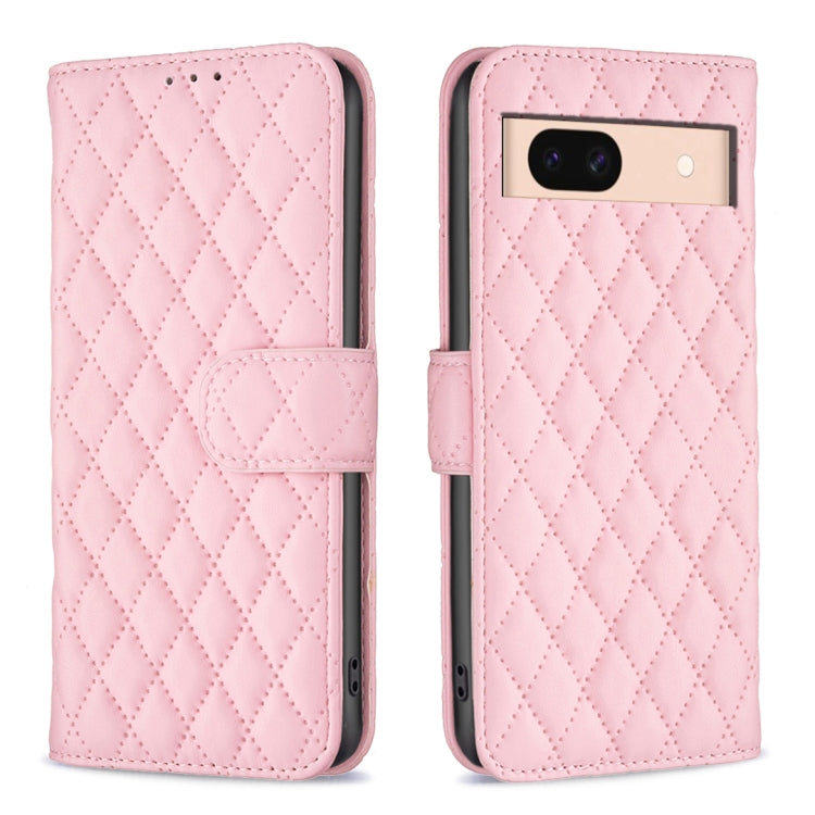 Diamond Lattice Wallet Leather Flip Phone Case