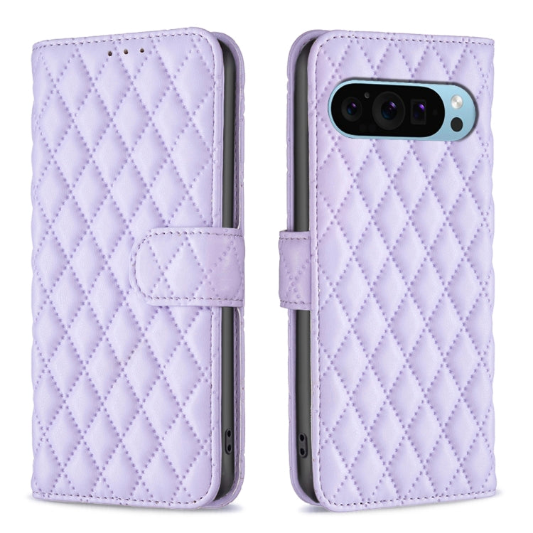 Diamond Lattice Wallet Leather Flip Phone Case