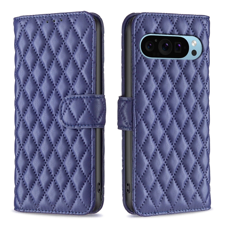 Diamond Lattice Wallet Leather Flip Phone Case