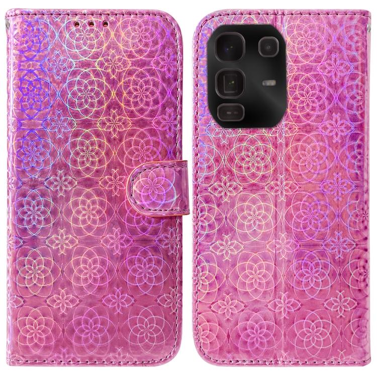 Colorful Magnetic Buckle Leather Phone Case
