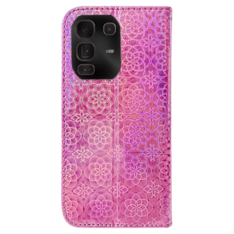 Colorful Magnetic Buckle Leather Phone Case
