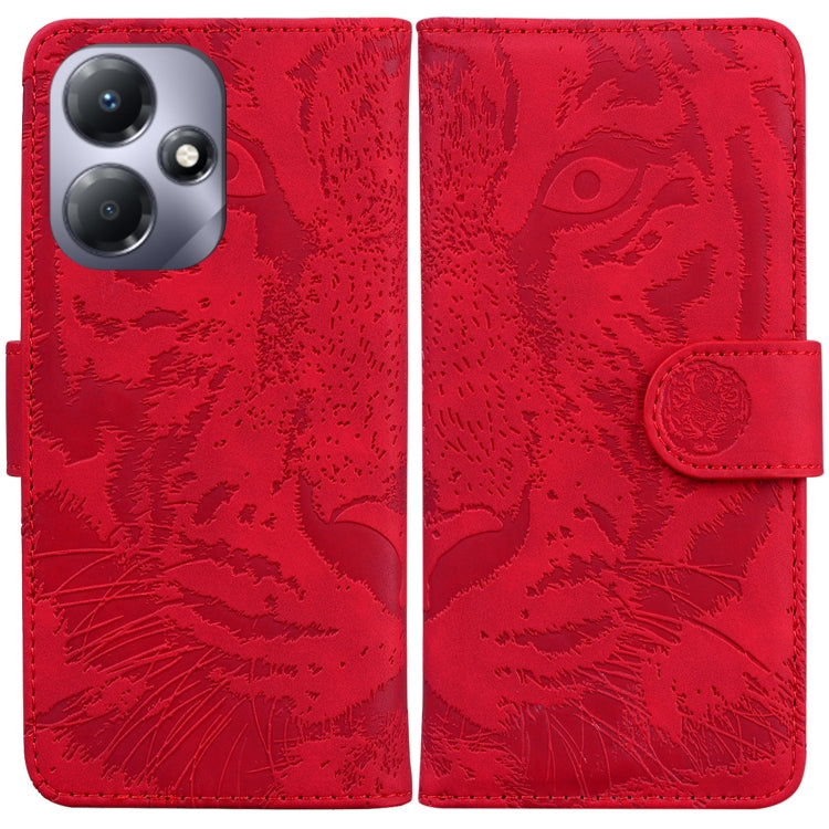 Tiger Embossing Pattern Flip Leather Phone Case — view 13