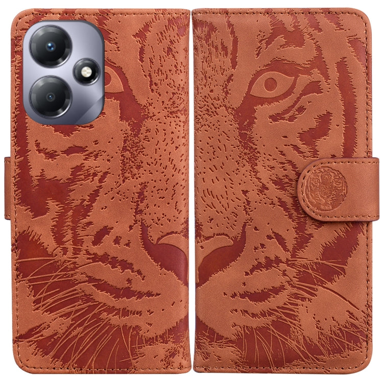 Tiger Embossing Pattern Flip Leather Phone Case — view 16