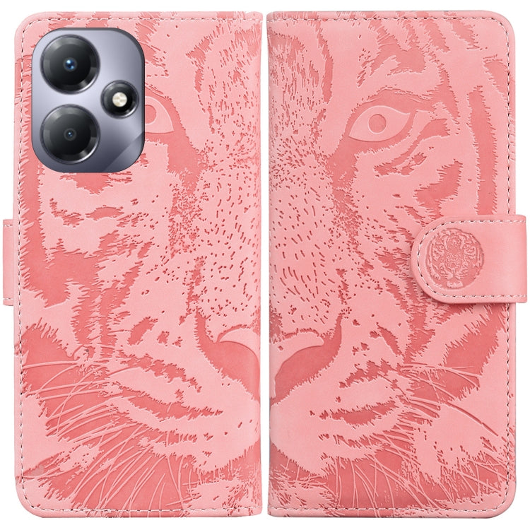 Tiger Embossing Pattern Flip Leather Phone Case — view 17