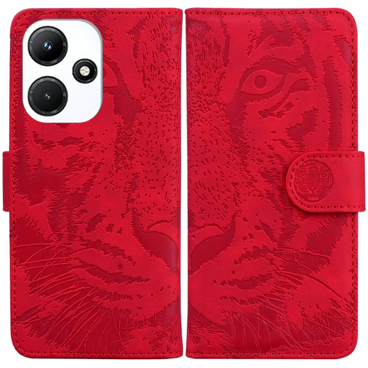 Tiger Embossing Pattern Flip Leather Phone Case — view 44