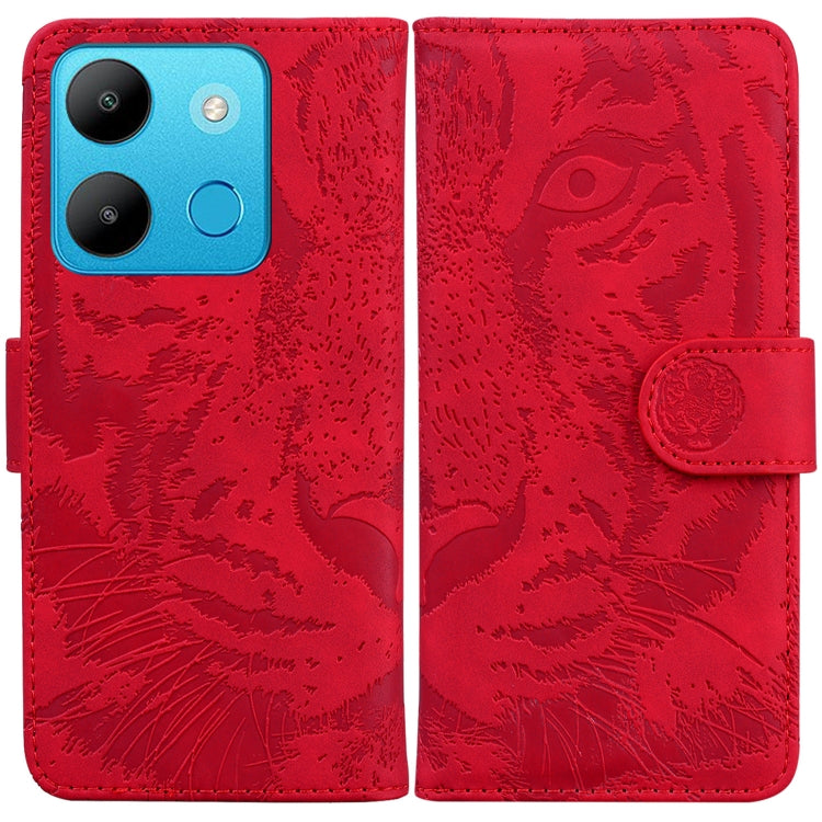 Tiger Embossing Pattern Flip Leather Phone Case — view 25