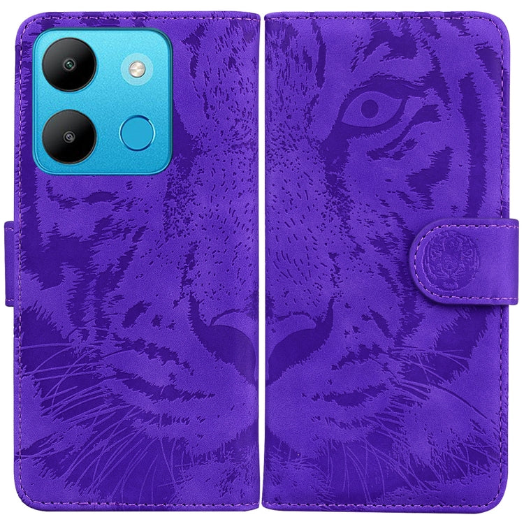 Tiger Embossing Pattern Flip Leather Phone Case — view 27