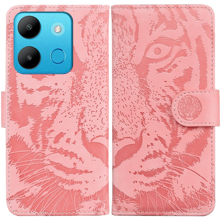 Tiger Embossing Pattern Flip Leather Phone Case — view 29