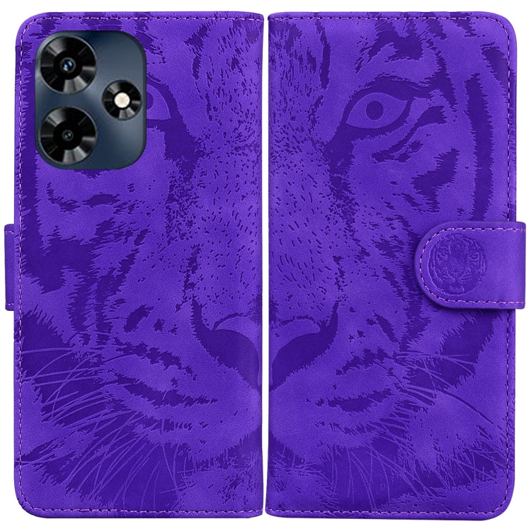 Tiger Embossing Pattern Flip Leather Phone Case — view 21