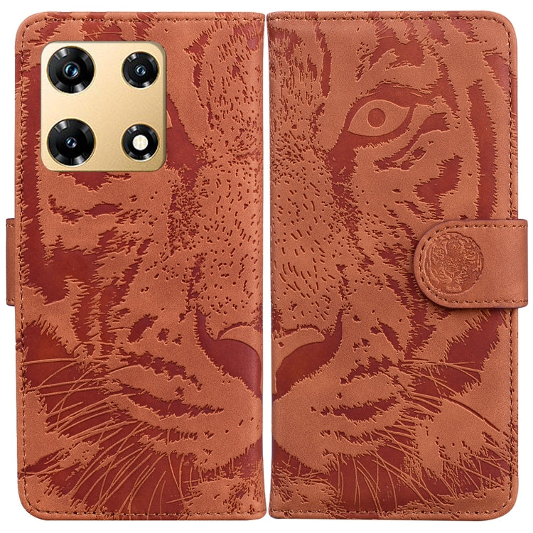 Tiger Embossing Pattern Flip Leather Phone Case — view 59