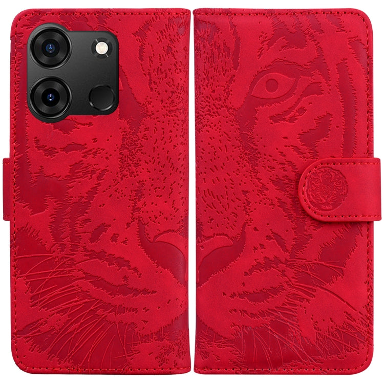Tiger Embossing Pattern Flip Leather Phone Case — view 32