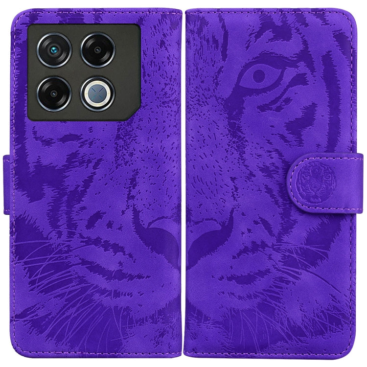 Tiger Embossing Pattern Flip Leather Phone Case — view 64