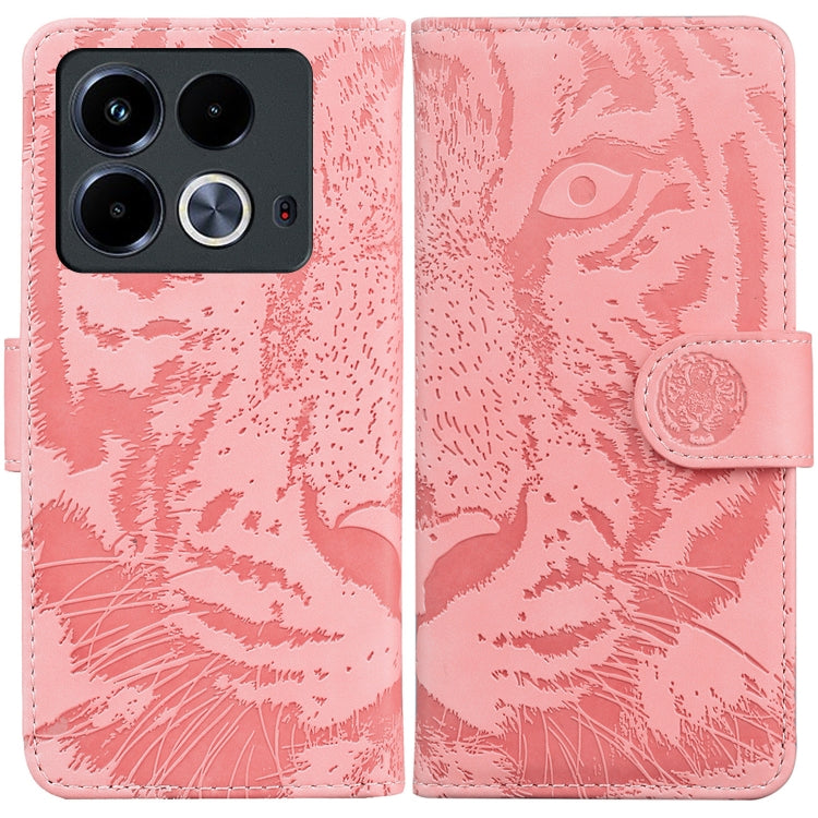 Tiger Embossing Pattern Flip Leather Phone Case — view 24