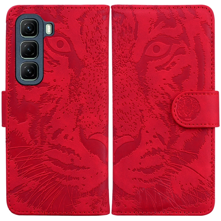 Tiger Embossing Pattern Flip Leather Phone Case — view 38