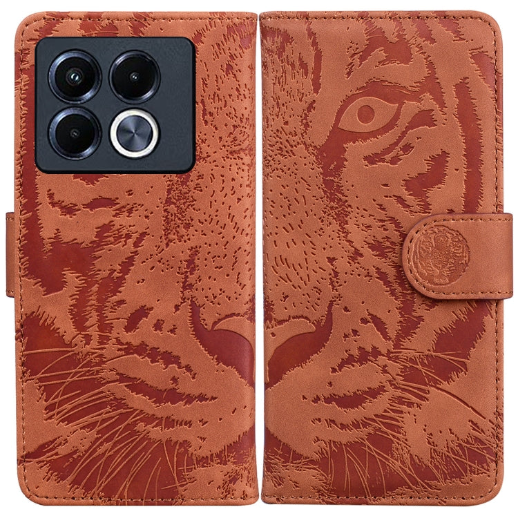 Tiger Embossing Pattern Flip Leather Phone Case — view 59