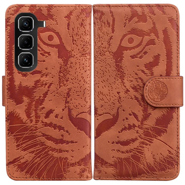 Tiger Embossing Pattern Flip Leather Phone Case — view 23