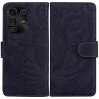 Tiger Embossing Pattern Flip Leather Phone Case