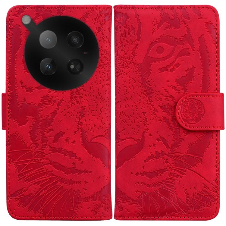 Tiger Embossing Pattern Flip Leather Phone Case — view 50
