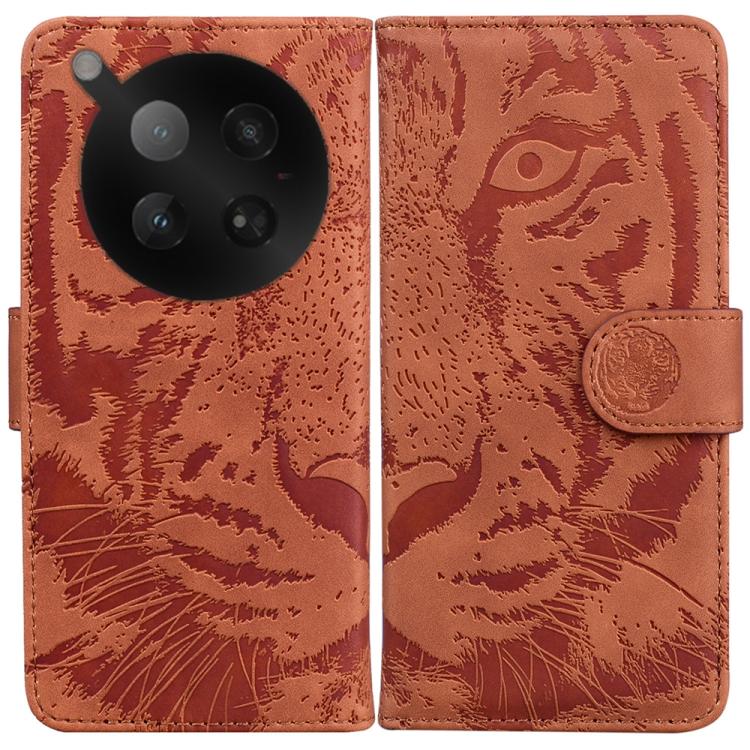 Tiger Embossing Pattern Flip Leather Phone Case — view 53