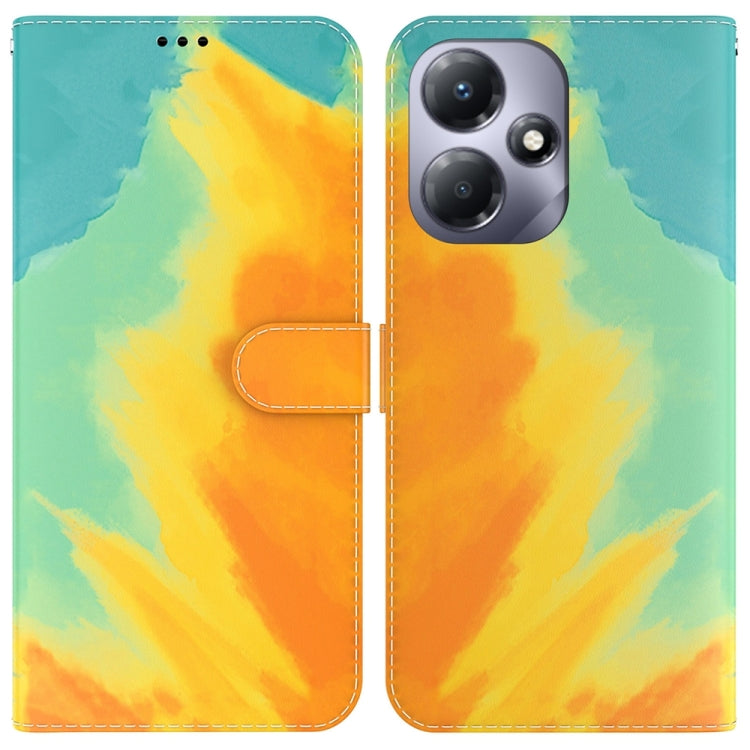 Watercolor Pattern Flip Leather Phone Case — Spring Cherry