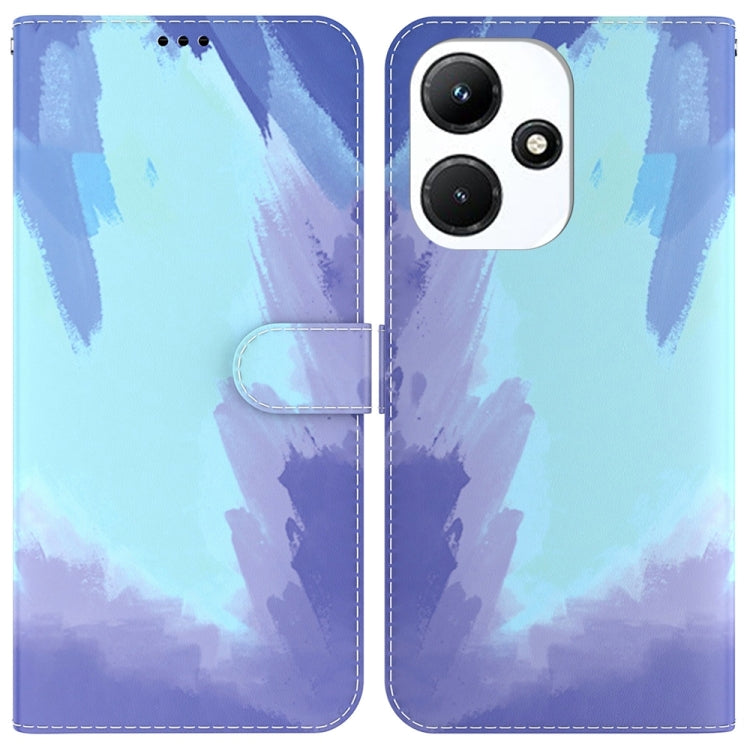 Watercolor Pattern Flip Leather Phone Case — view 13