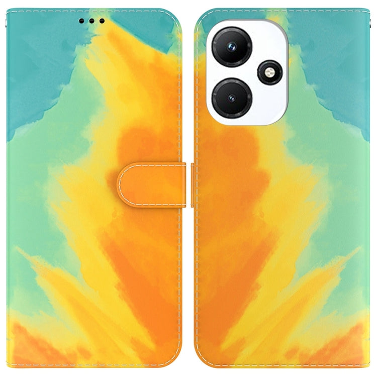Watercolor Pattern Flip Leather Phone Case — view 15