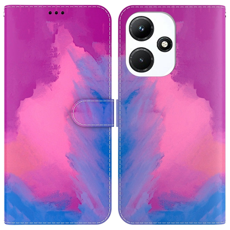 Watercolor Pattern Flip Leather Phone Case — view 18