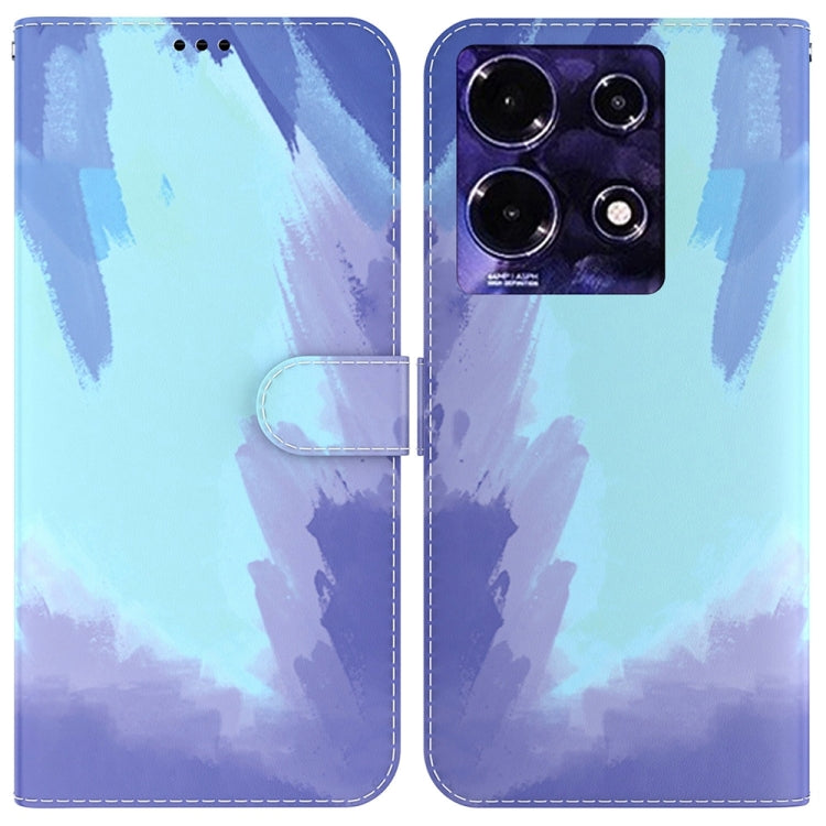 Watercolor Pattern Flip Leather Phone Case — view 19