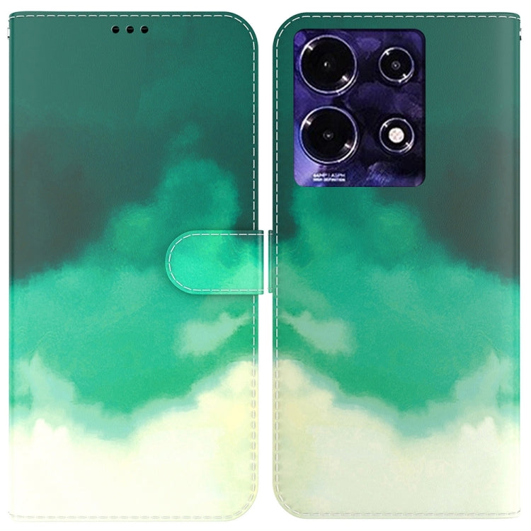 Watercolor Pattern Flip Leather Phone Case — view 20